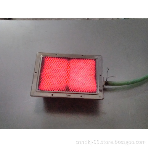 Natural gas infrared burner for giros ketering doner kebab machine and equipment